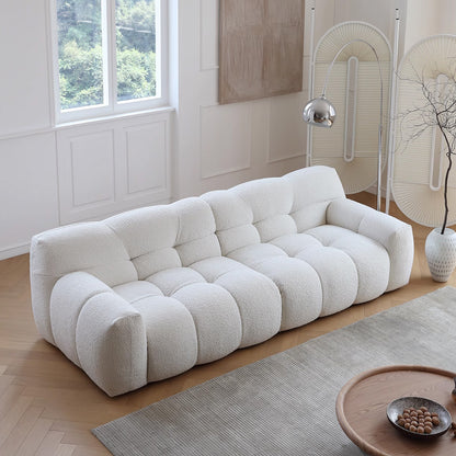 Cream Style Puff Sofa