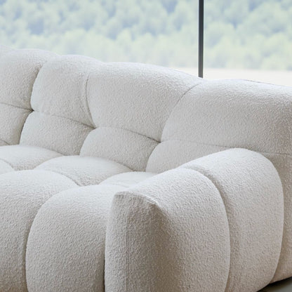 Cream Style Puff Sofa