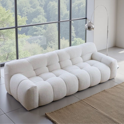 Cream Style Puff Sofa