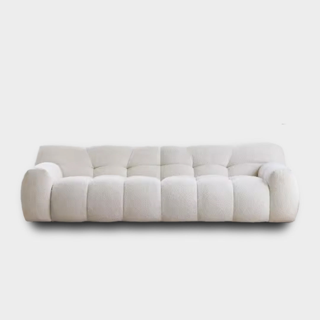 Elsa Cream Style Puff Sofa