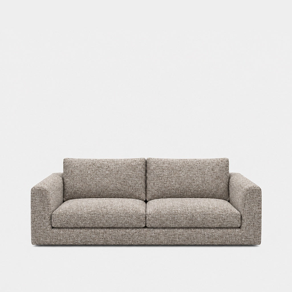 Katrine 2-seater fabric sofa in Field Bisque