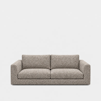 Katrine 2-seater fabric sofa in Field Bisque