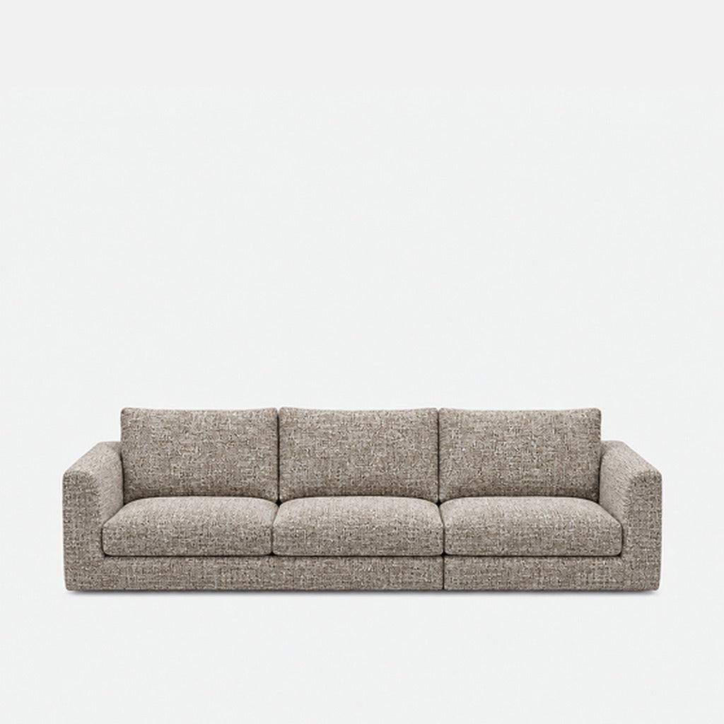 Katrine fabric 3 seater sofa – Field Bisque
