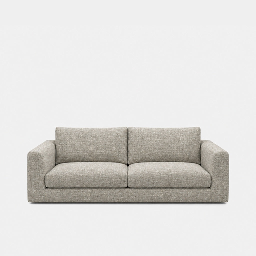 Katrine 2-seater fabric sofa in Field Herb