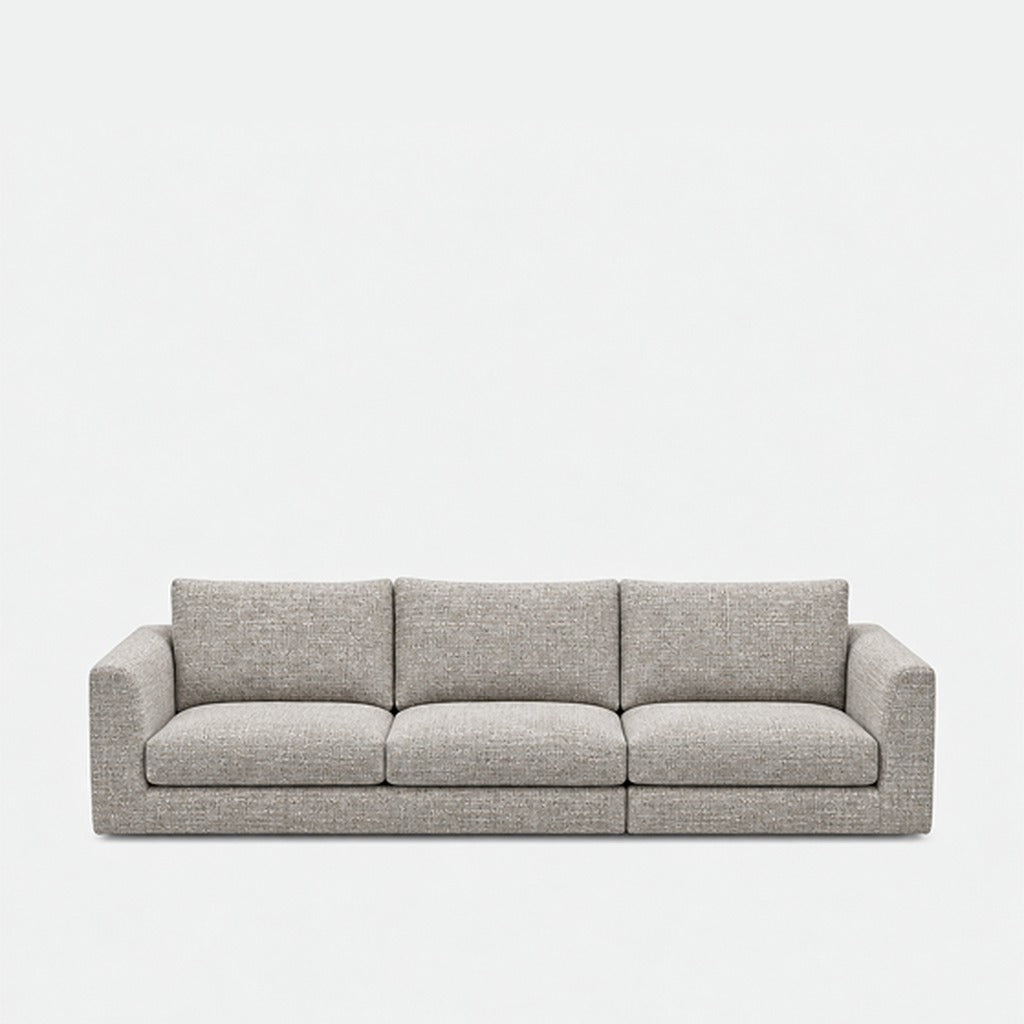 Katrine fabric 3 seater sofa – Field Herb
