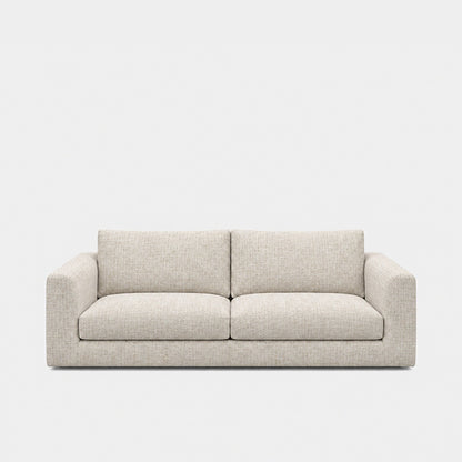 Katrine 2-seater fabric sofa in Field Natural
