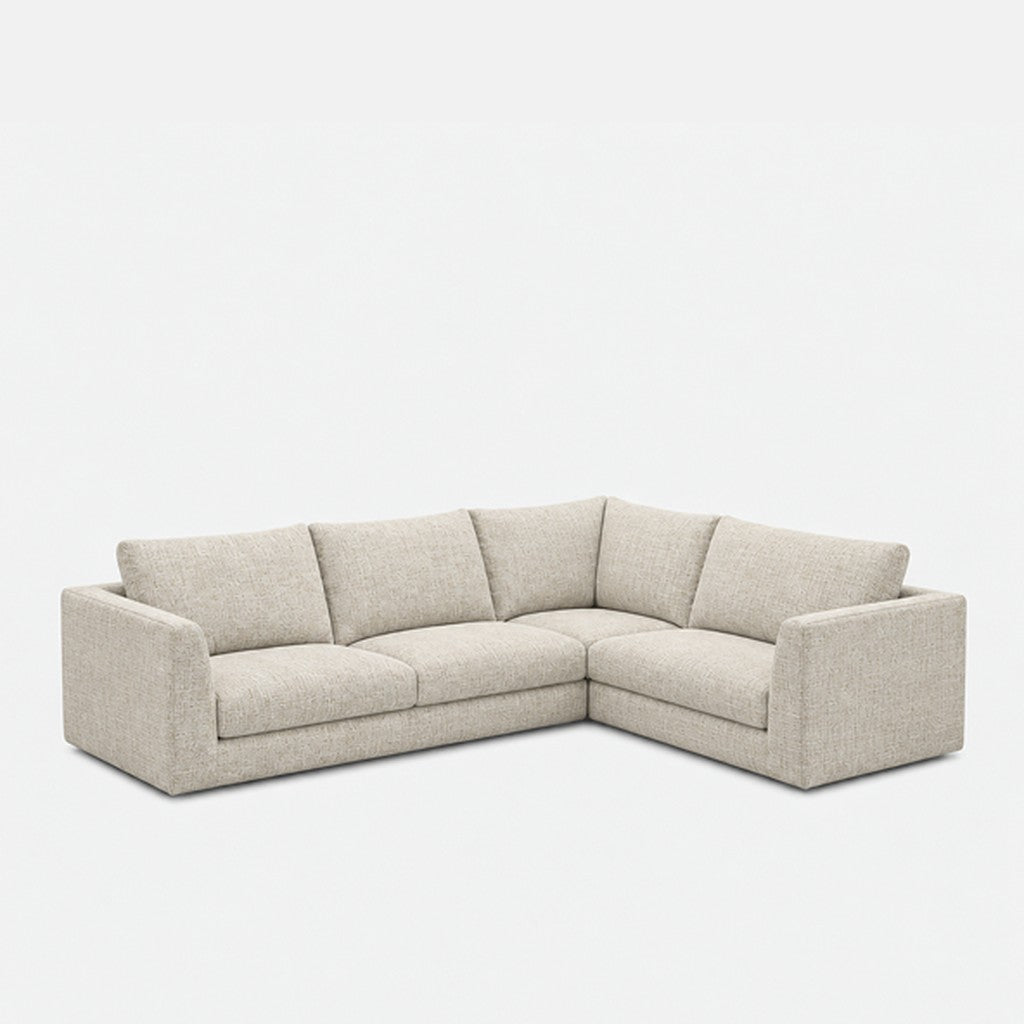 Katrine modular corner sofa fabric L-shape – Field Natural