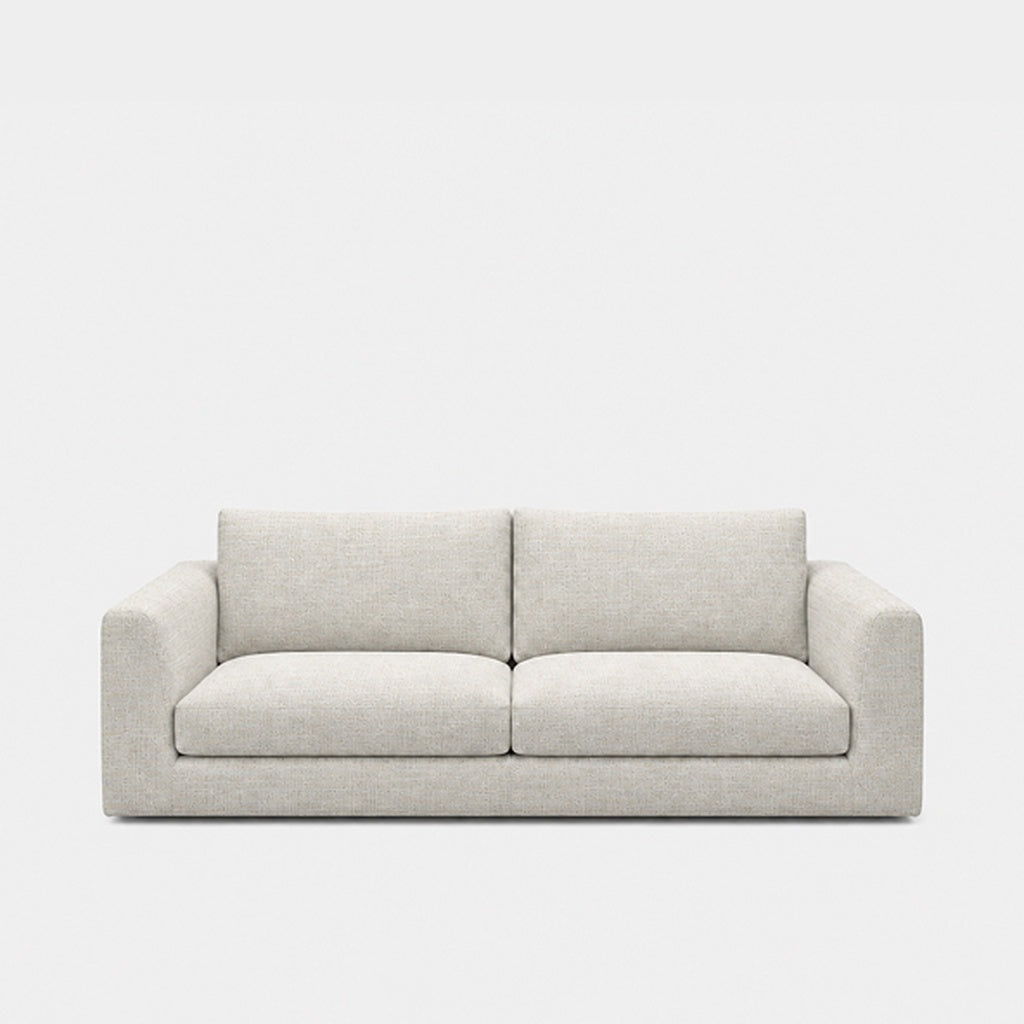Katrine 2-seater fabric sofa in Field Shell