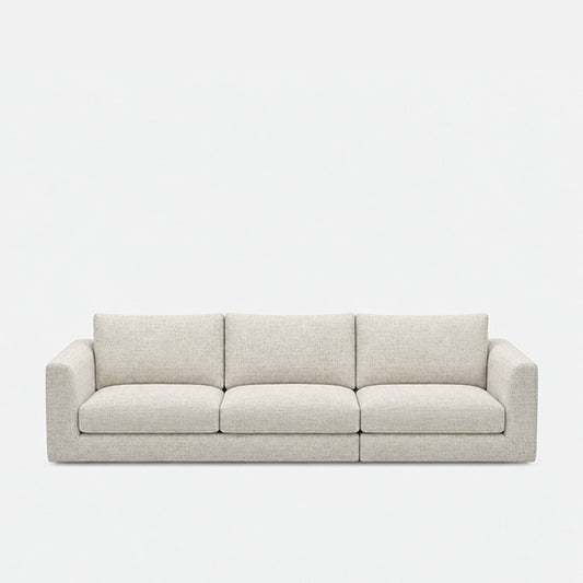 Katrine fabric 3 seater sofa – Field Shell