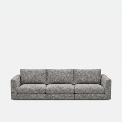 Katrine fabric 3 seater sofa – Field Slate
