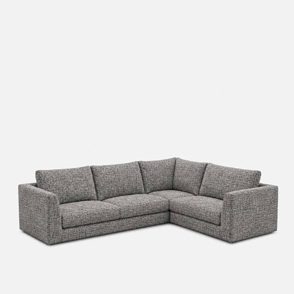 Katrine modular corner sofa fabric L-shape – Field Slate