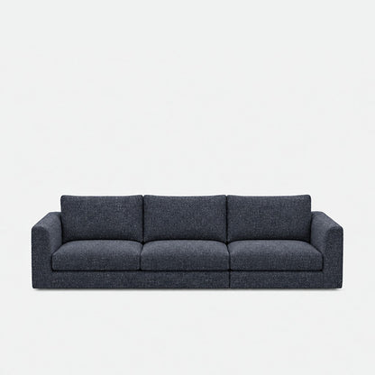 Katrine fabric 3 seater sofa – Fig Indigo