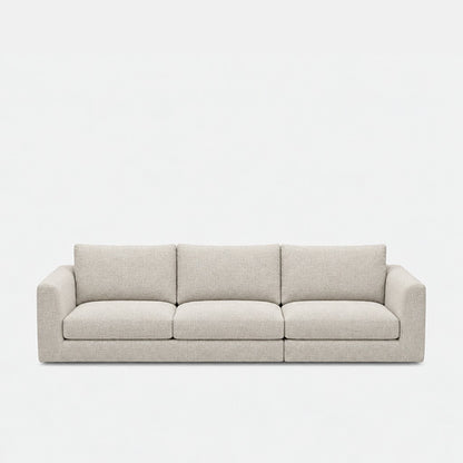 Katrine fabric 3 seater sofa – Fig Sandshell