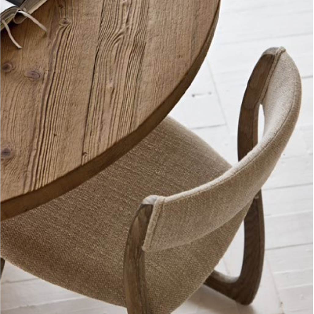 Frode Artisan Round Dining Table Set