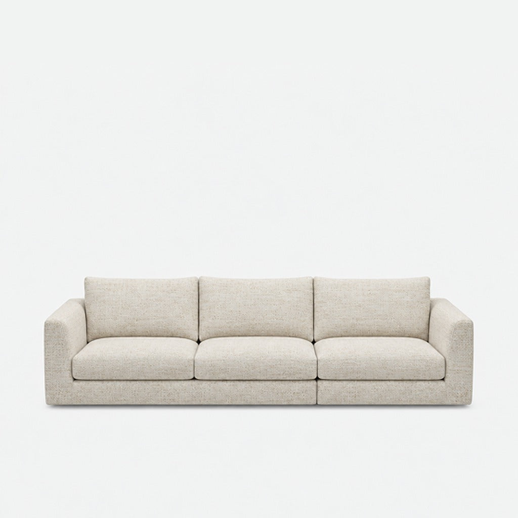 Katrine fabric 3 seater sofa – Glowy Cream