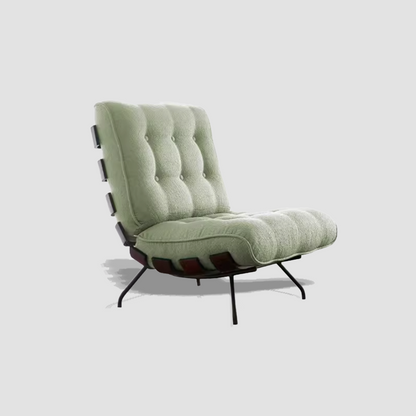 Light Green Solid Wood Retro Chair