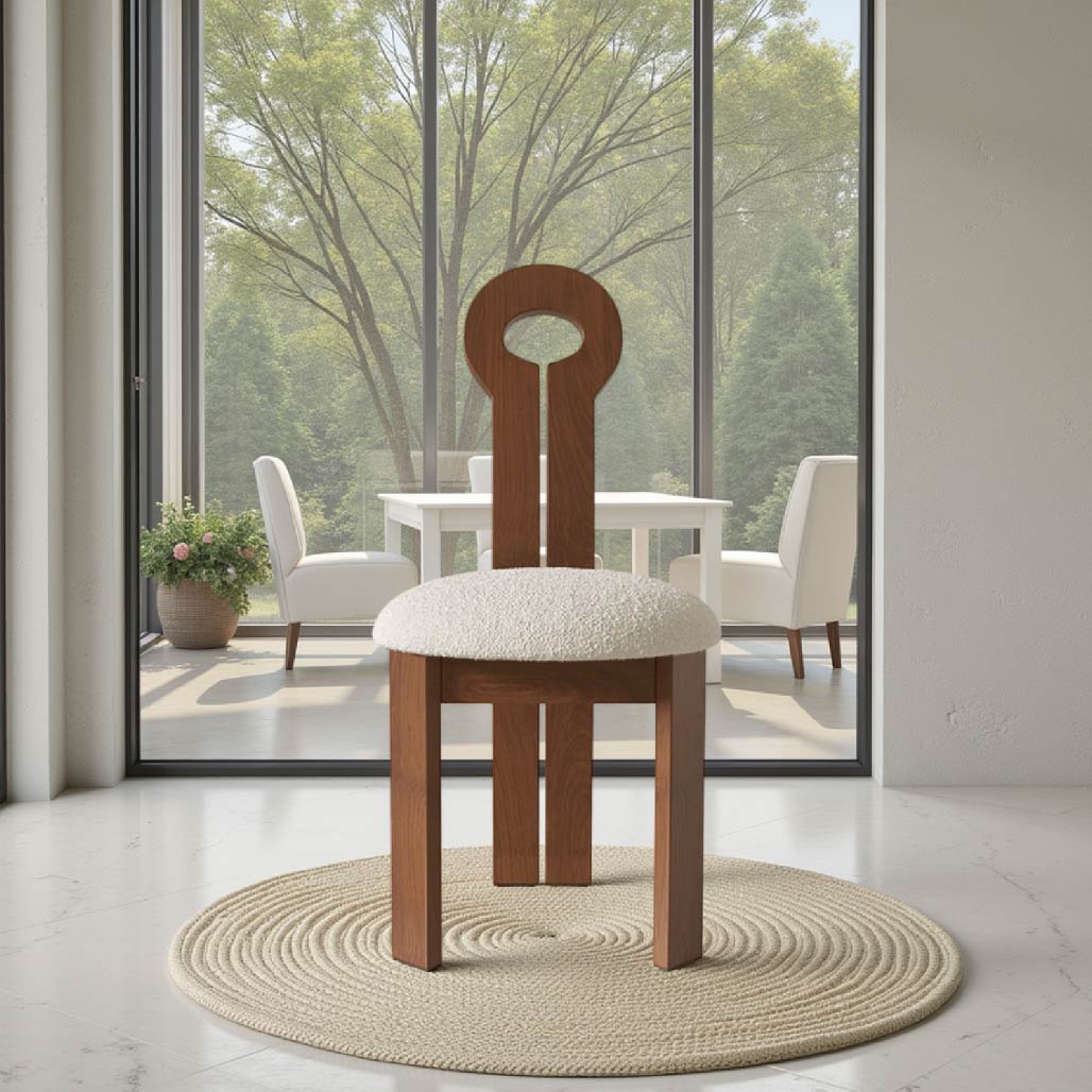 Retro Solid Wood Chair