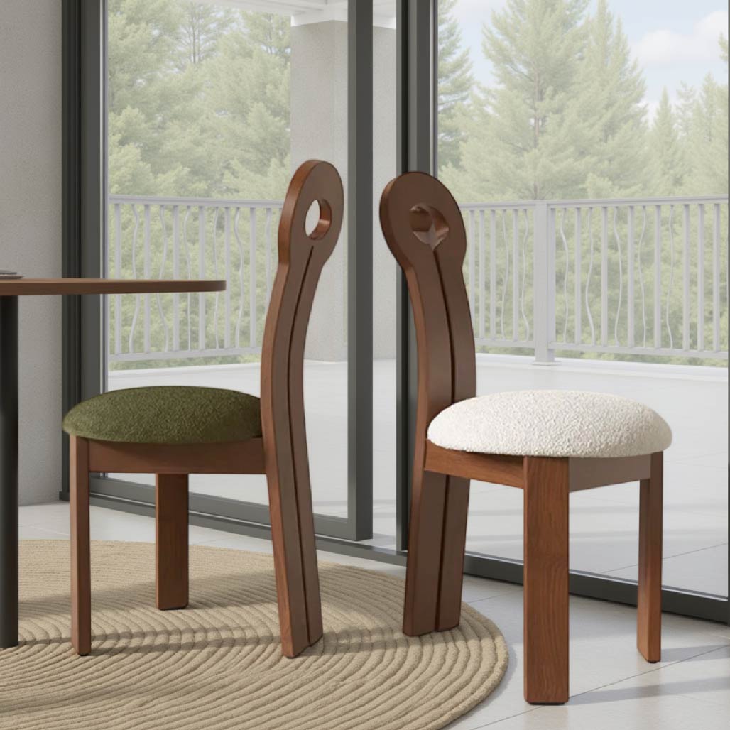 Retro Solid Wood Chair