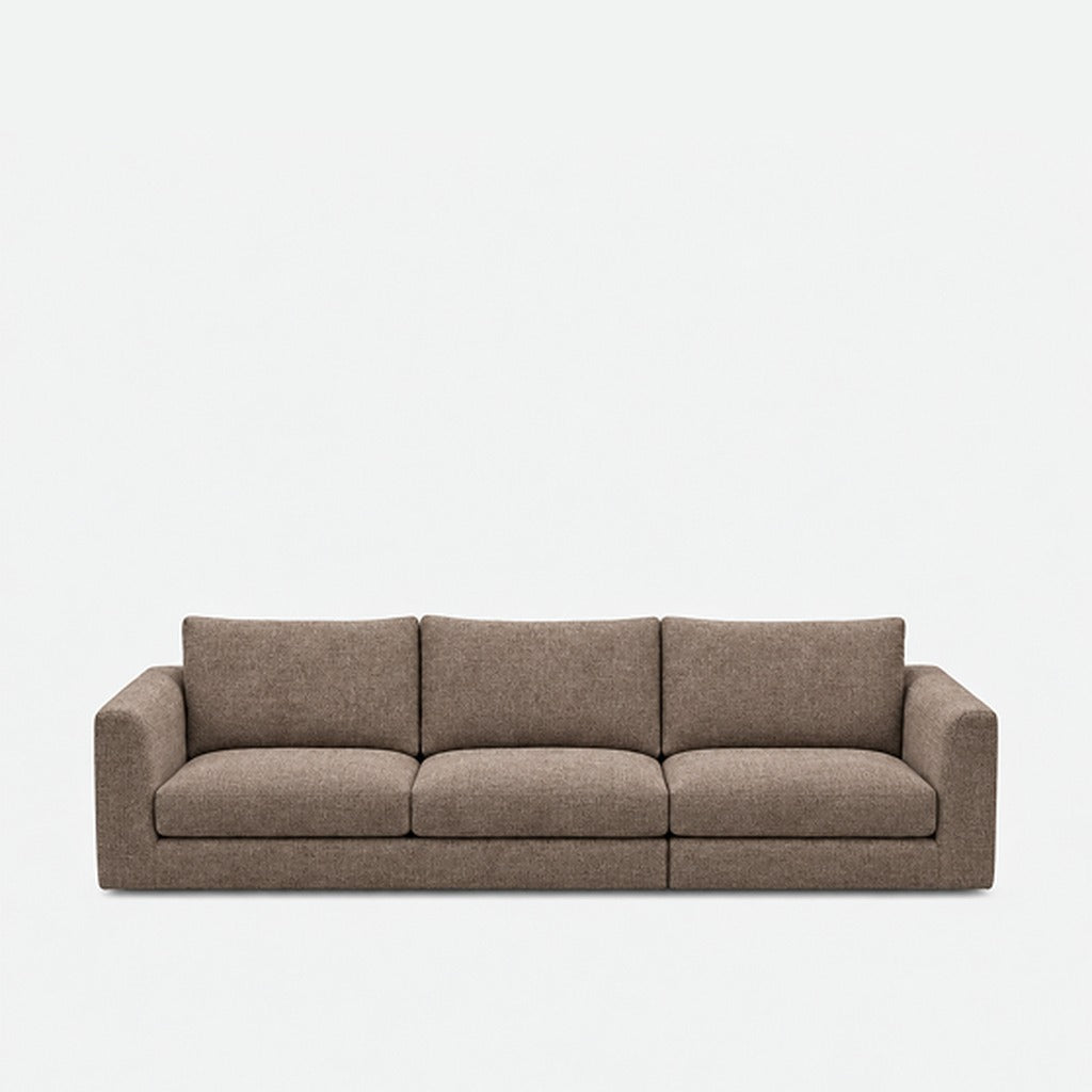 Katrine fabric 3 seater sofa – Joyce Taupe