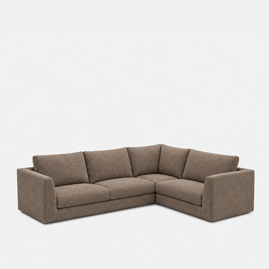 Katrine modular corner sofa fabric L-shape – Joyce Taupe