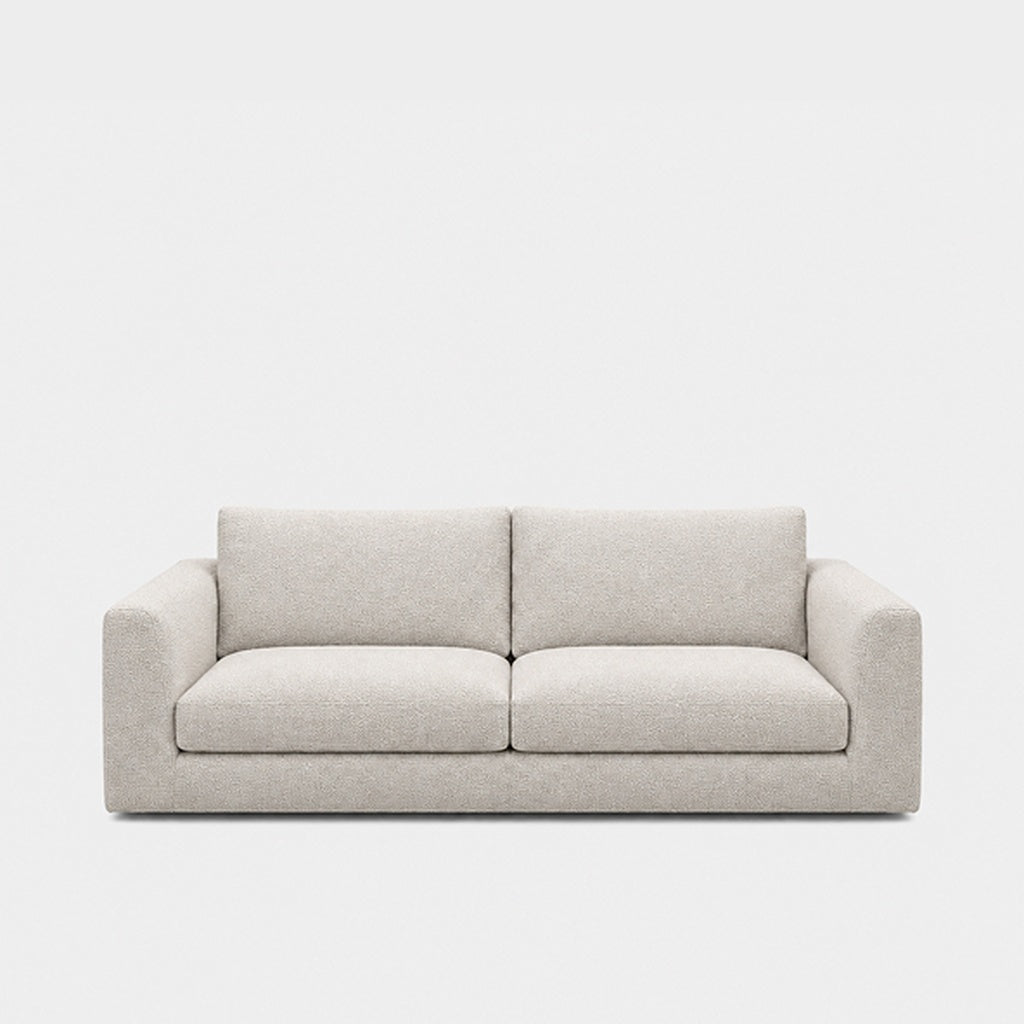 Katrine 2-seater fabric sofa in Judy Pearl