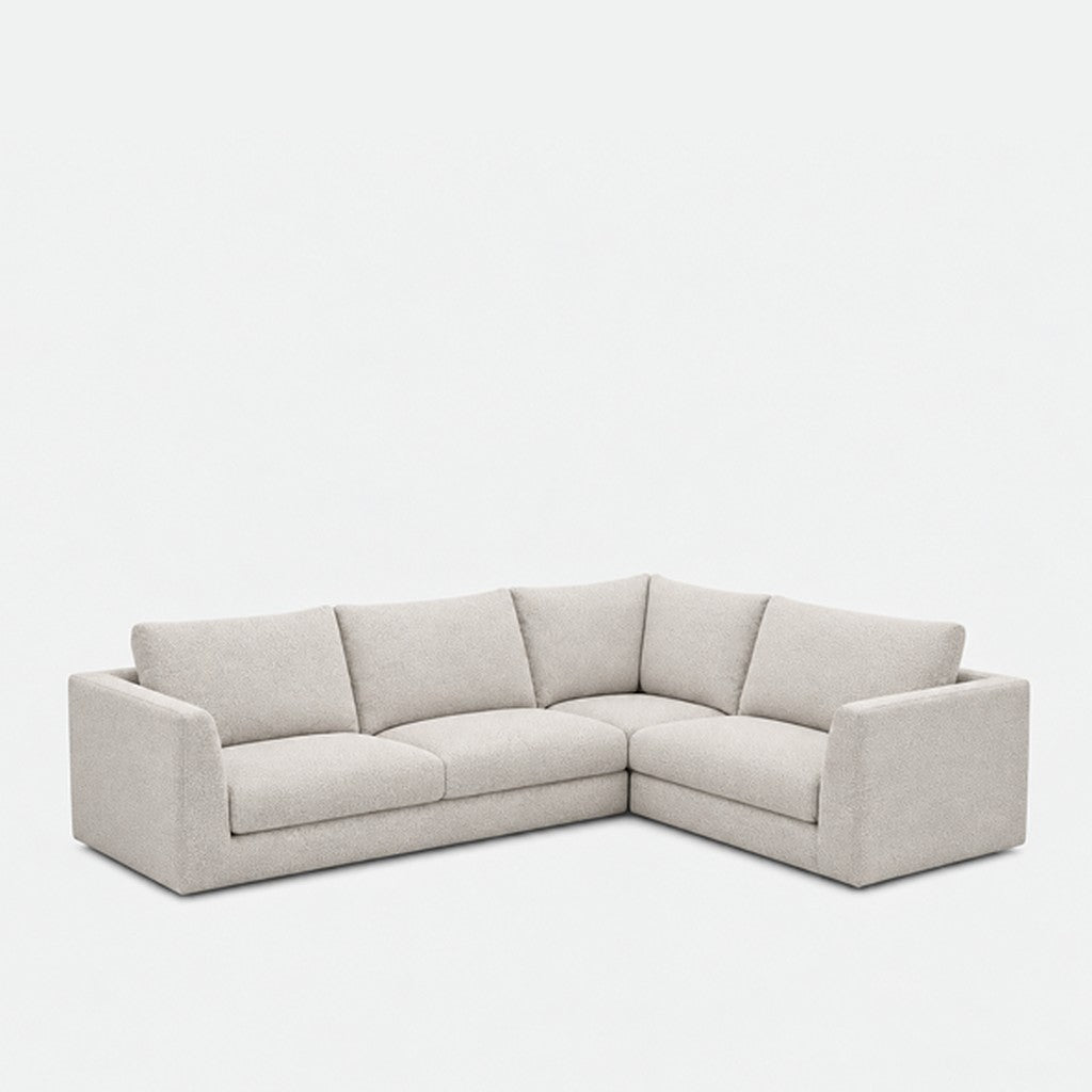 Katrine modular corner sofa fabric L-shape – Judy Pearl