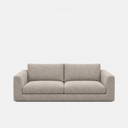 Katrine 2-seater fabric sofa in Judy Sand