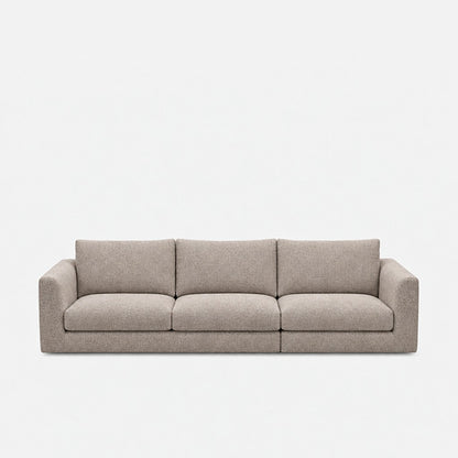 Katrine fabric 3 seater sofa – Judy Sand
