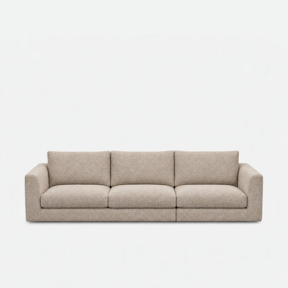 Katrine fabric 3 seater sofa – Judy Shell