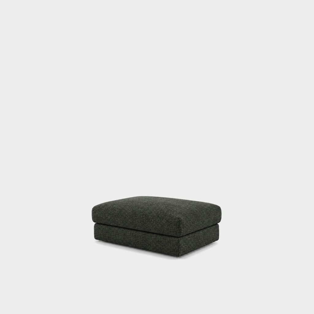 Katrine large square fabric ottoman – Cheers Ivy