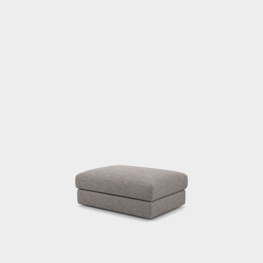 Katrine large square fabric ottoman – Cheers Paloma
