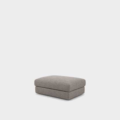 Katrine large square fabric ottoman – Cheers Paloma