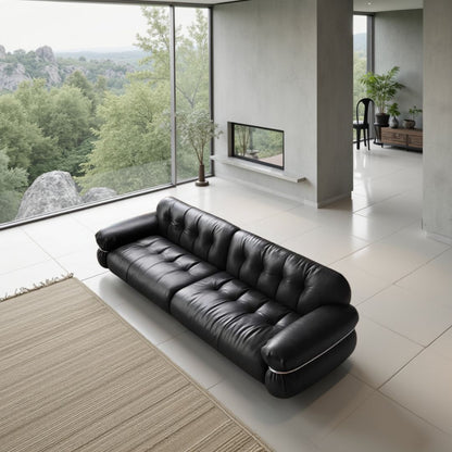 Full Leather Cowhide Sofa