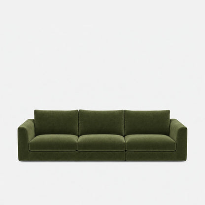 Katrine fabric 3 seater sofa – Meg Emerald
