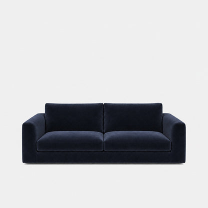 Katrine 2-seater fabric sofa in Meg Indigo