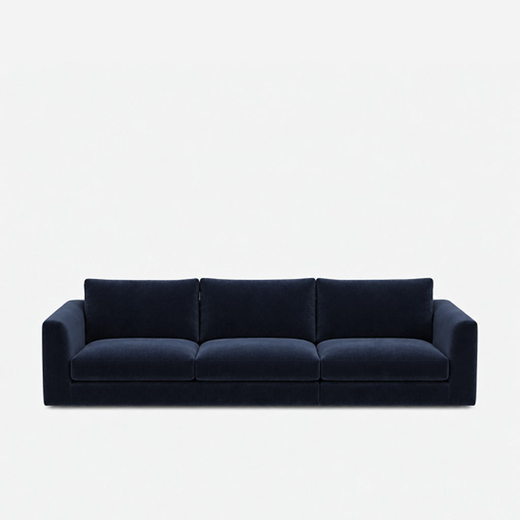Katrine fabric 3 seater sofa – Meg Indigo