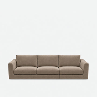Katrine fabric 3 seater sofa – Meg Khaki