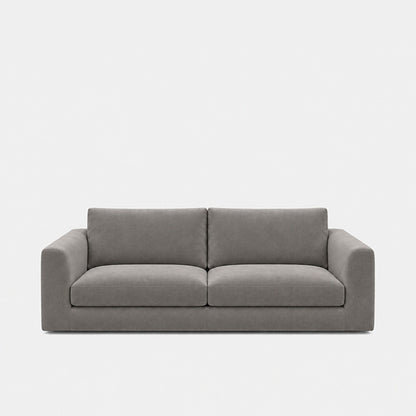 Katrine 2-seater fabric sofa in Meg Mist Grey