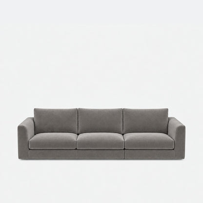 Katrine fabric 3 seater sofa – Meg Mist Grey