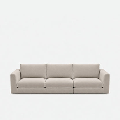 Katrine fabric 3 seater sofa – Meg Shell