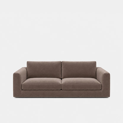 Katrine 2-seater fabric sofa in Meg Taupe