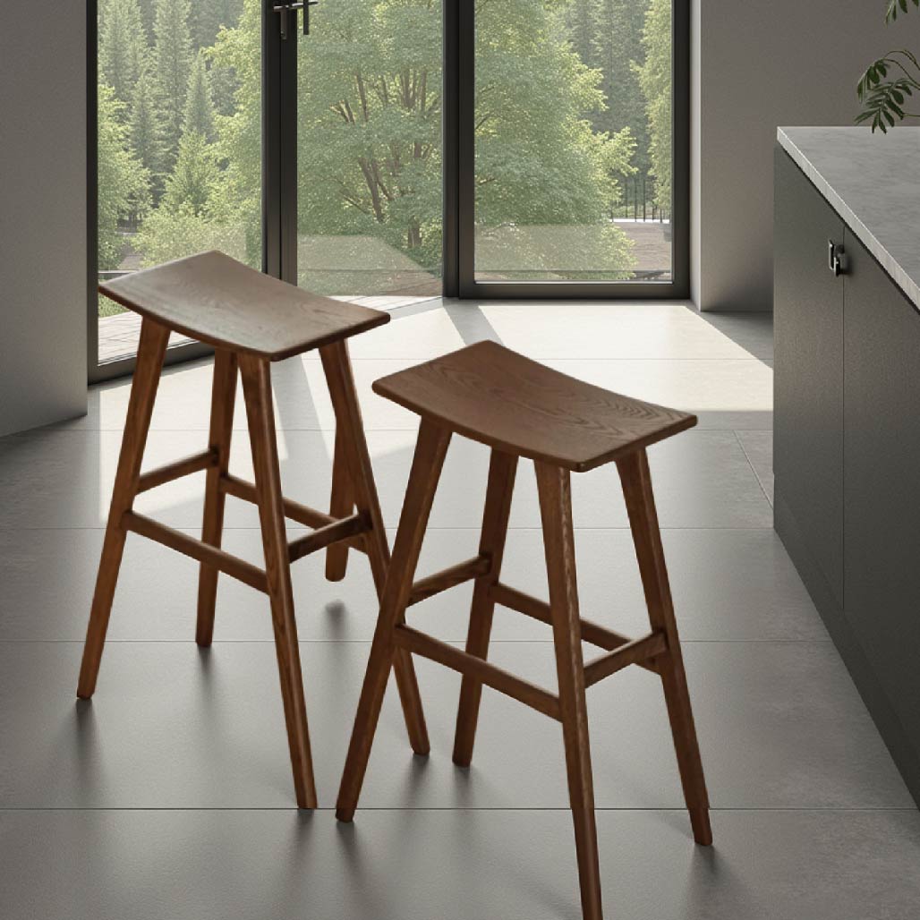 Solid Wood Bar Stool