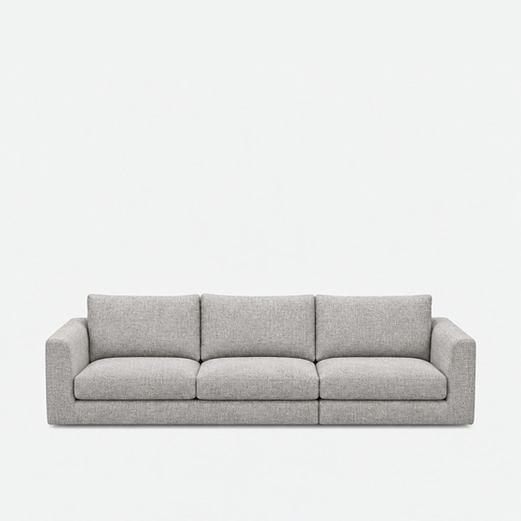Katrine fabric 3 seater sofa – Noha Mist