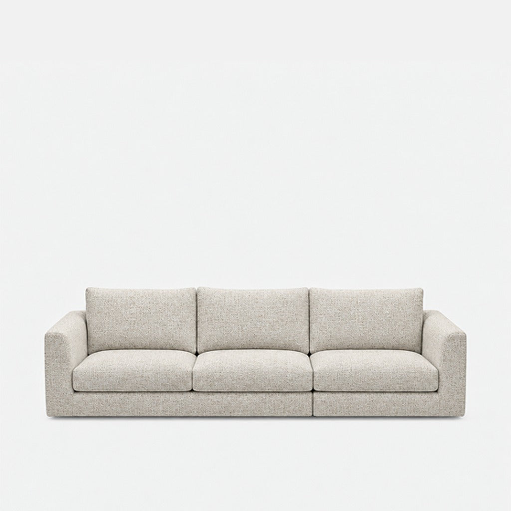 Katrine fabric 3 seater sofa – Noha Natural