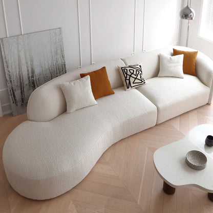 Nordic Curved Sofa