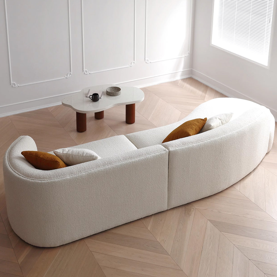 Nordic Curved Sofa