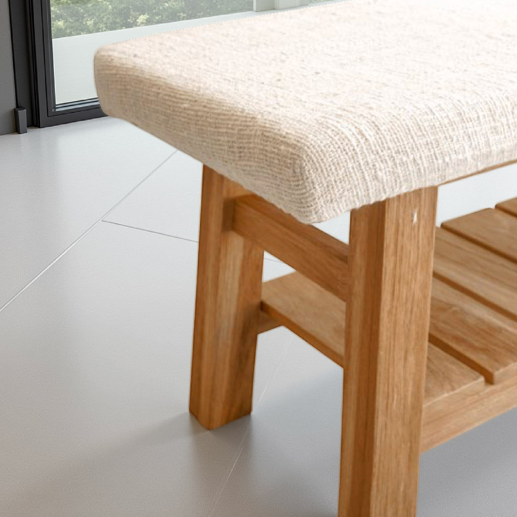 Frode Teak Wood Bench