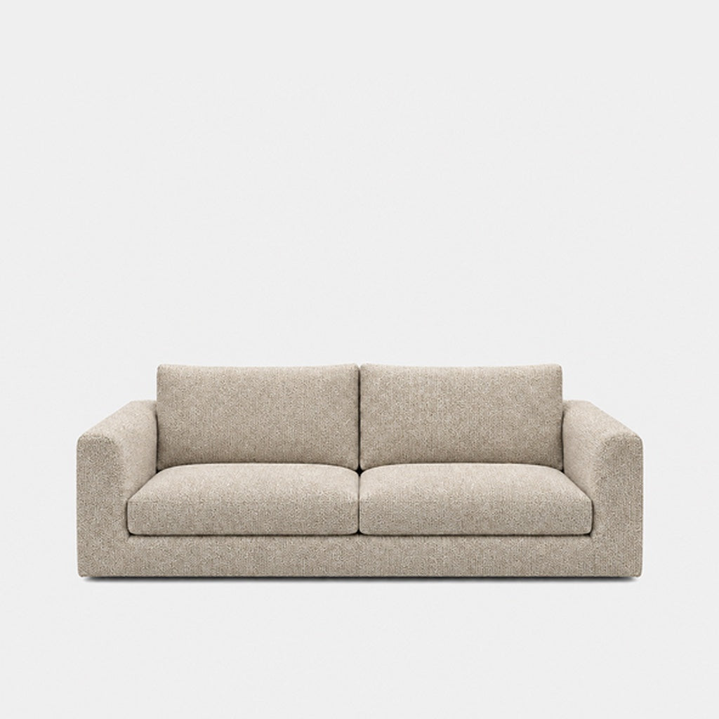 Katrine 2-seater fabric sofa in Rhythm Beige