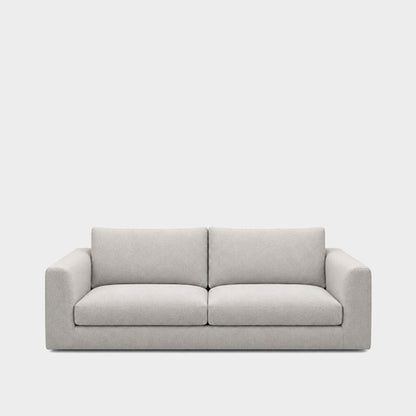 Katrine 2-seater fabric sofa in Rhythm Ecru