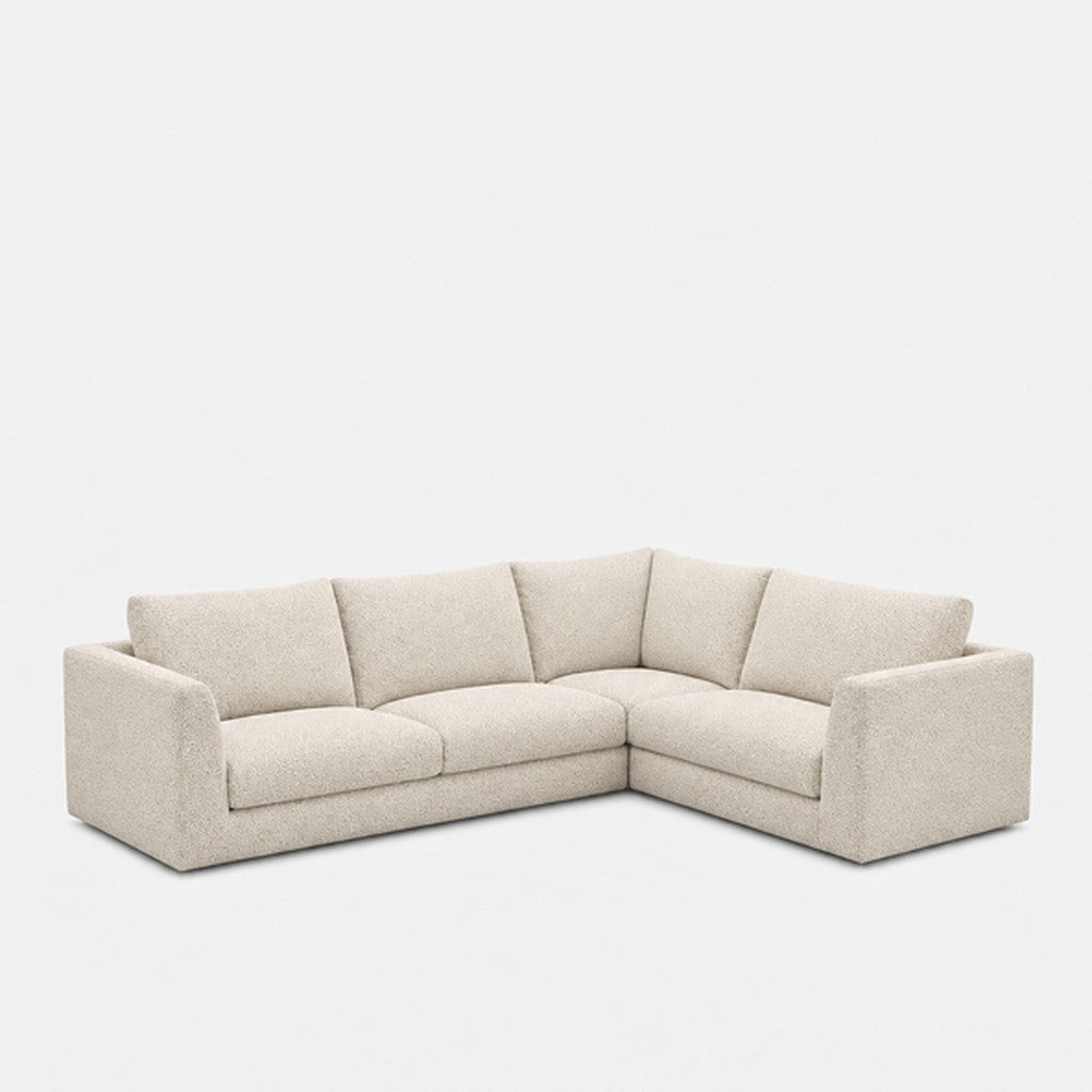 Katrine modular corner sofa fabric L-shape – Rhythm Ecru